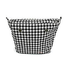 Джинсова підкладка для сумки mini, Гусячі Лапки