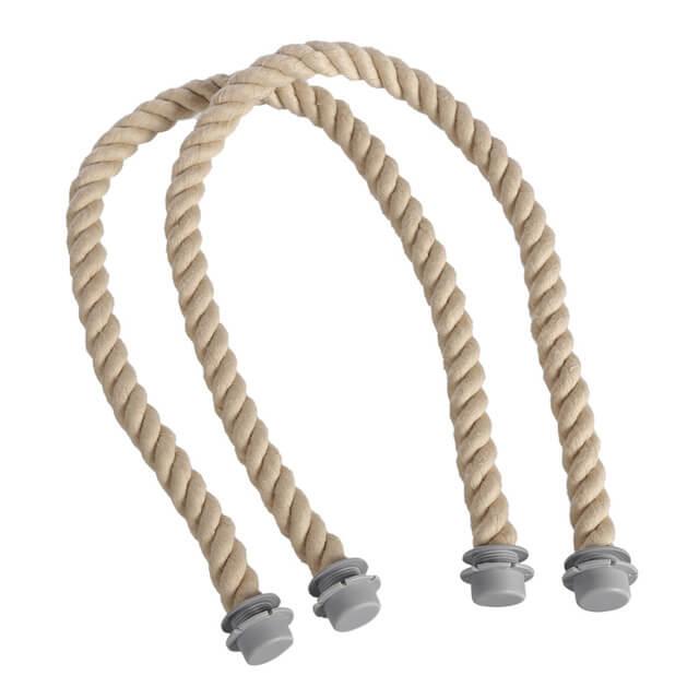 Ручки канати 65 см для сумки-конструктор, бежеві, фото 1