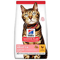 Сухий корм Hills SP Feline Adult Light для котів з надмірною вагою 1,5 кг