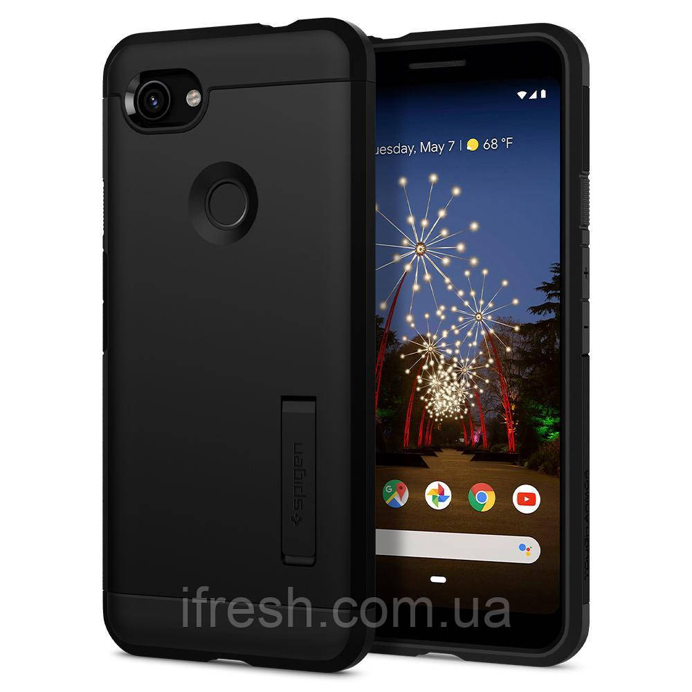Чехол Spigen для Google Pixel 3a XL - Tough Armor, Black (F22CS25959), фото 1