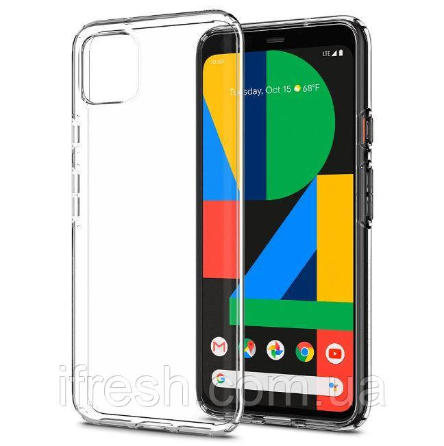 Чохол Spigen для Google Pixel 4 — Liquid Crystal, Crystal Clear (F26CS27569)