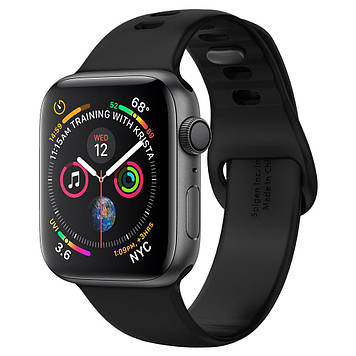 Ремінець Spigen для Apple Watch Series 5/4/3/2/1 40/38 mm Air Fit, Black (062MP25405)