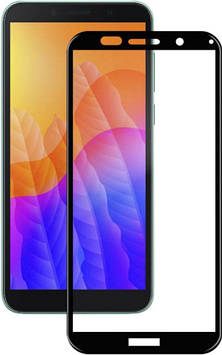 Захисне скло Lion для Huawei Y5P (2020) 3D Perfect Protection Full Glue, Black