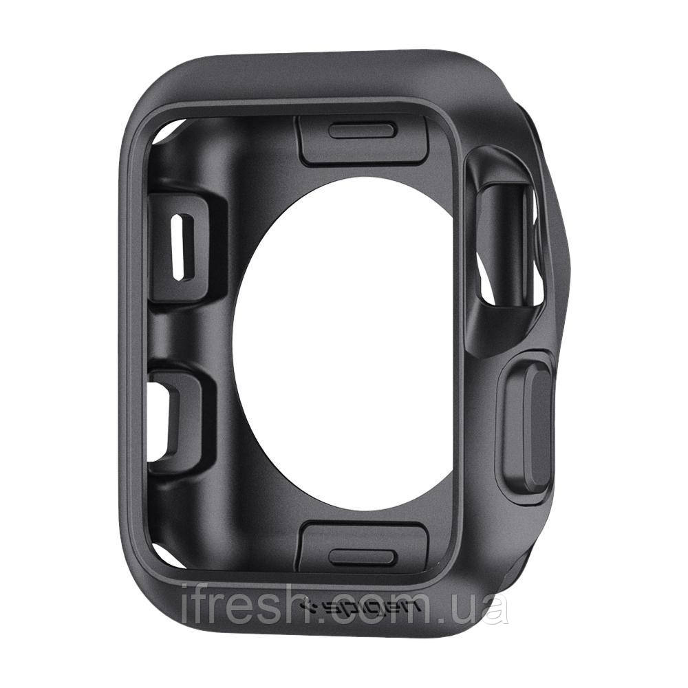Чехол Spigen для Apple Watch Slim Armor (42mm), Space Gray (059CS22563), фото 1