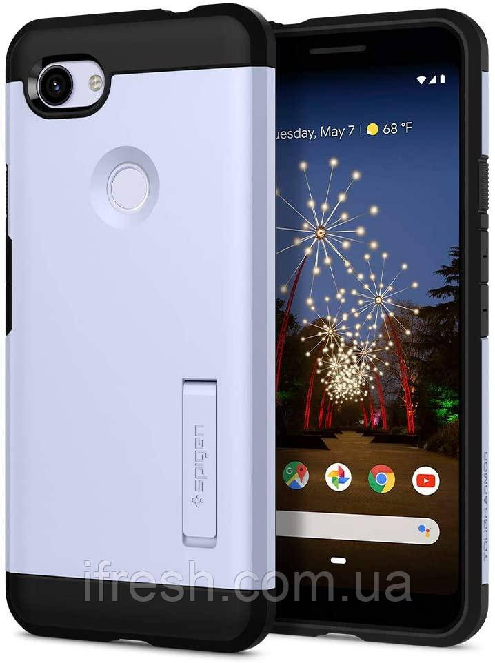 Чехол Spigen для Google Pixel 3a, Tough Armor - Purple-ish (F23CS26482), фото 1