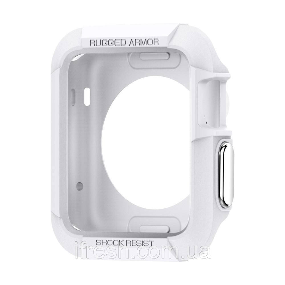 Чехол Spigen для Apple Watch Rugged Armor (42mm), White (SGP11497), фото 1
