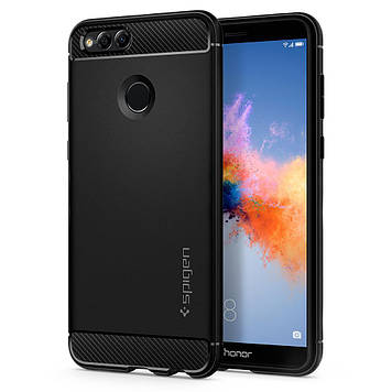 Чохол Spigen для Honor 7X Rugged Armor, Black (L20CS22666)
