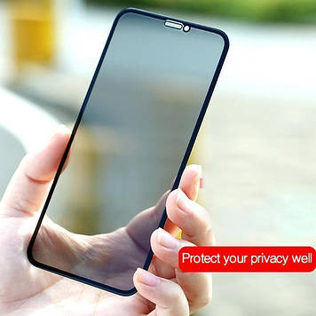 Захисне скло Baseus для iPhone X/Xs Privacy Tempered Glass (SGAPIPHX-AJG01)