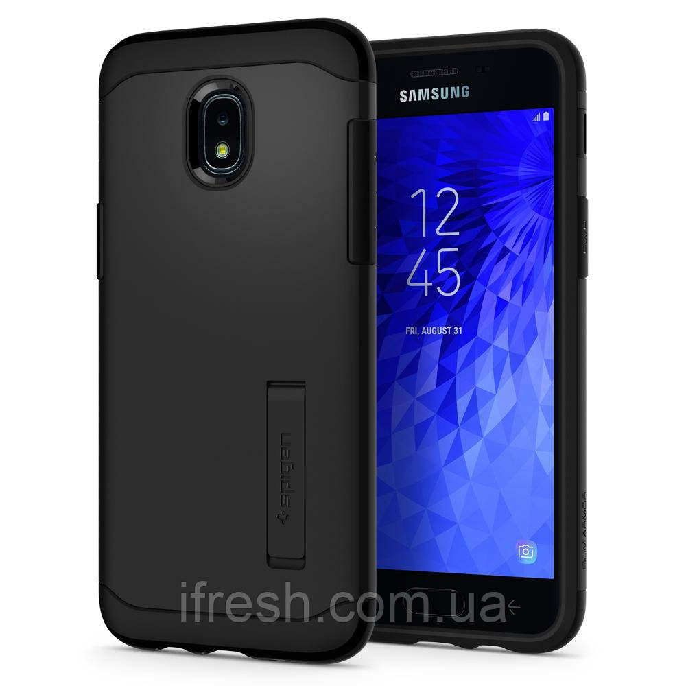 Чехол Spigen для Samsung Galaxy J3 (2018) Slim Armor, Black (594CS24018)