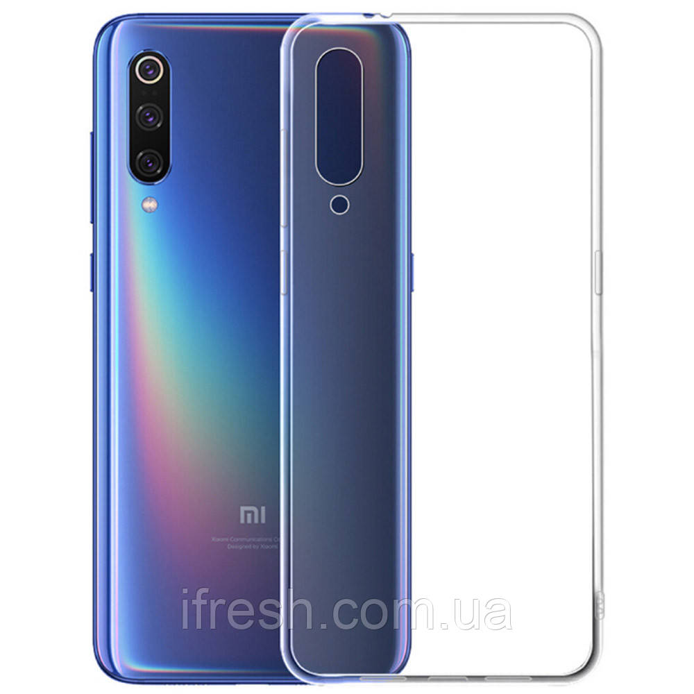 Чохол Ou Case для Xiaomi MI 9 Unique Skid Silicone, Transparent