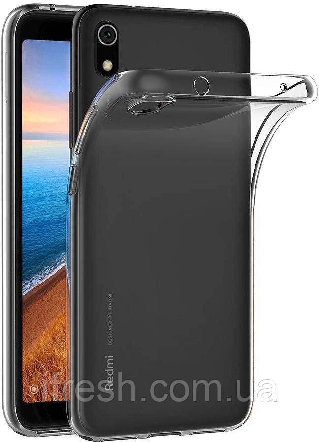 Чехол Ou Case для Xiaomi Redmi 7A Unique Skid Silicone, Transparent