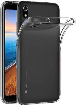 Чехол Ou Case для Xiaomi Redmi 7A Unique Skid Silicone, Transparent