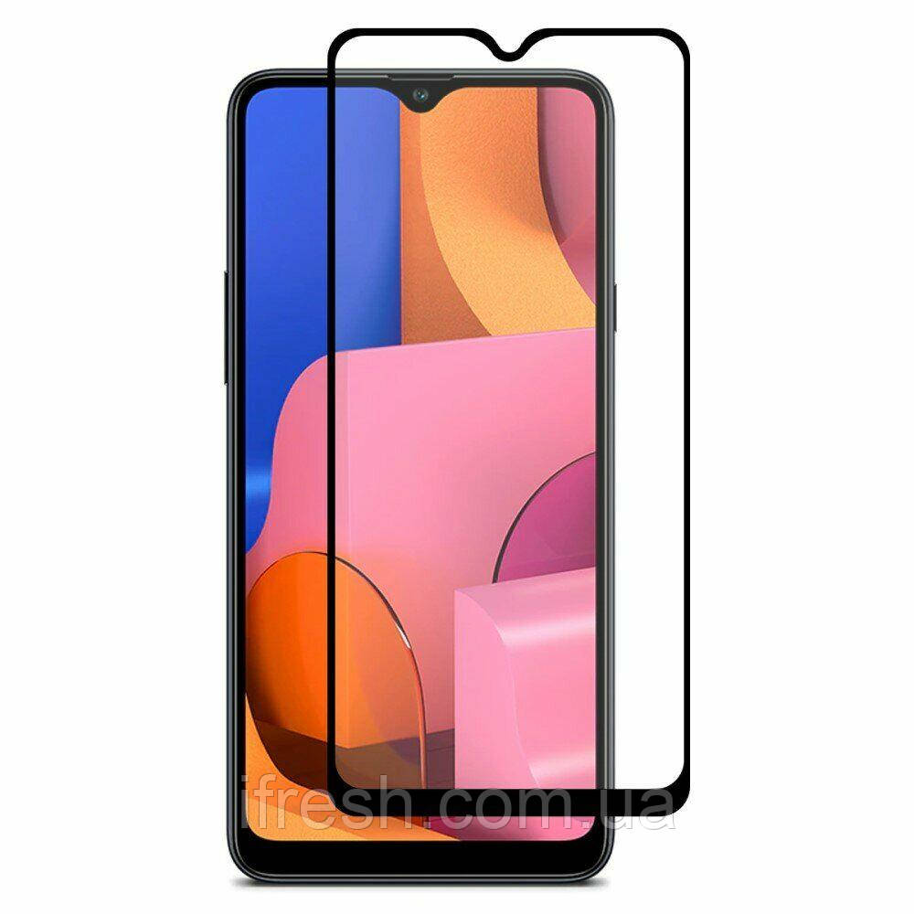 Захисне скло Lion для Samsung Galaxy A20s 3D Perfect Protection Full Glue, Black, фото 1