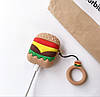 Чехол для AirPods 2/1 series, силікон, Burger, фото 2