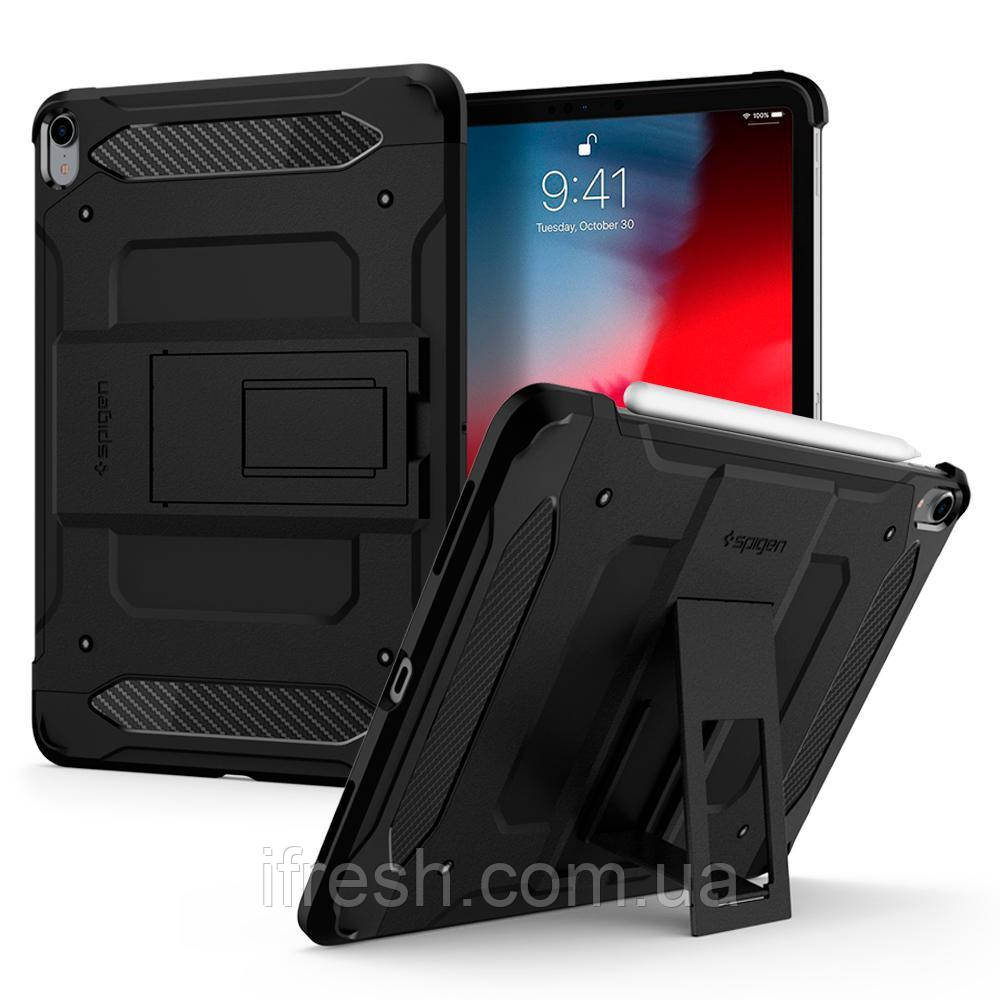 Чехол Spigen для iPad Pro 11" (2018) Tough Armor TECH, Black (067CS25221)
