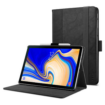 Чехол Spigen для Samsung Galaxy Tab S4 Stand Folio, Black (598CS24415)