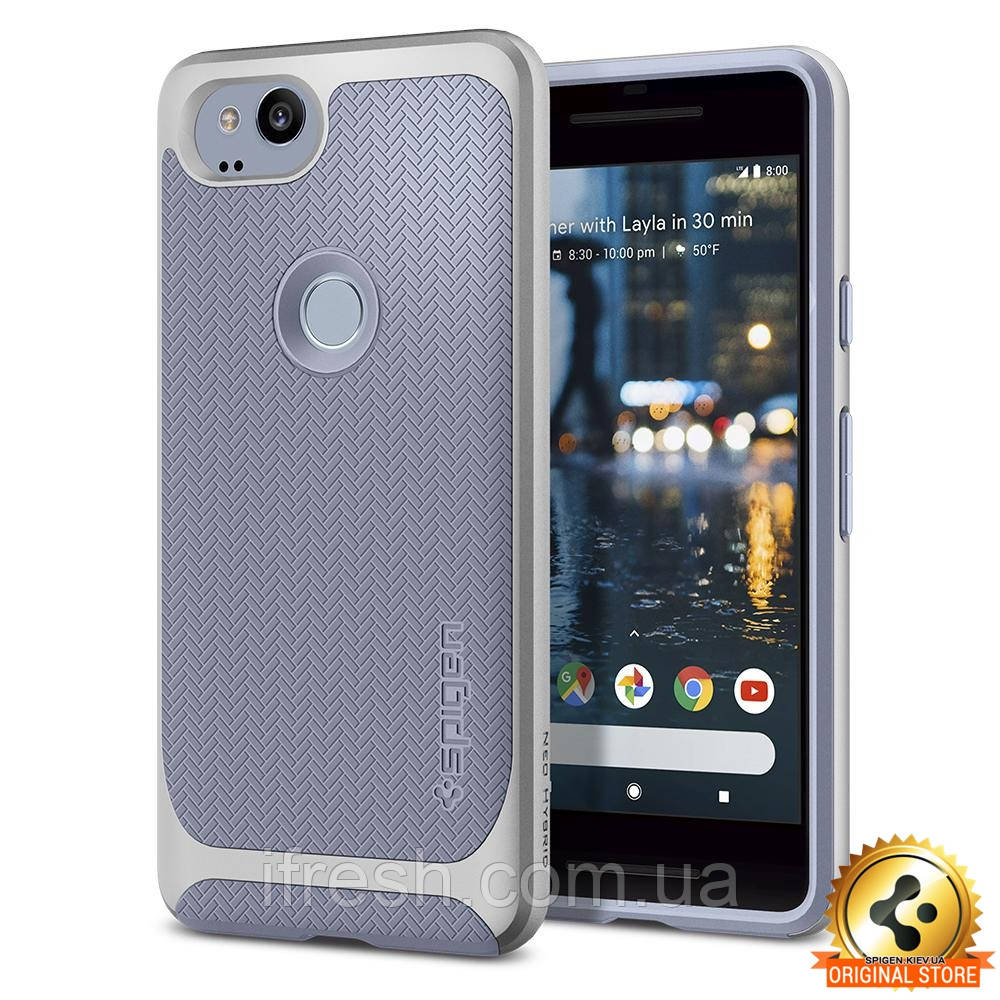 Чохол Spigen для Google Pixel 2 Neo Hybrid, Kinda Blue