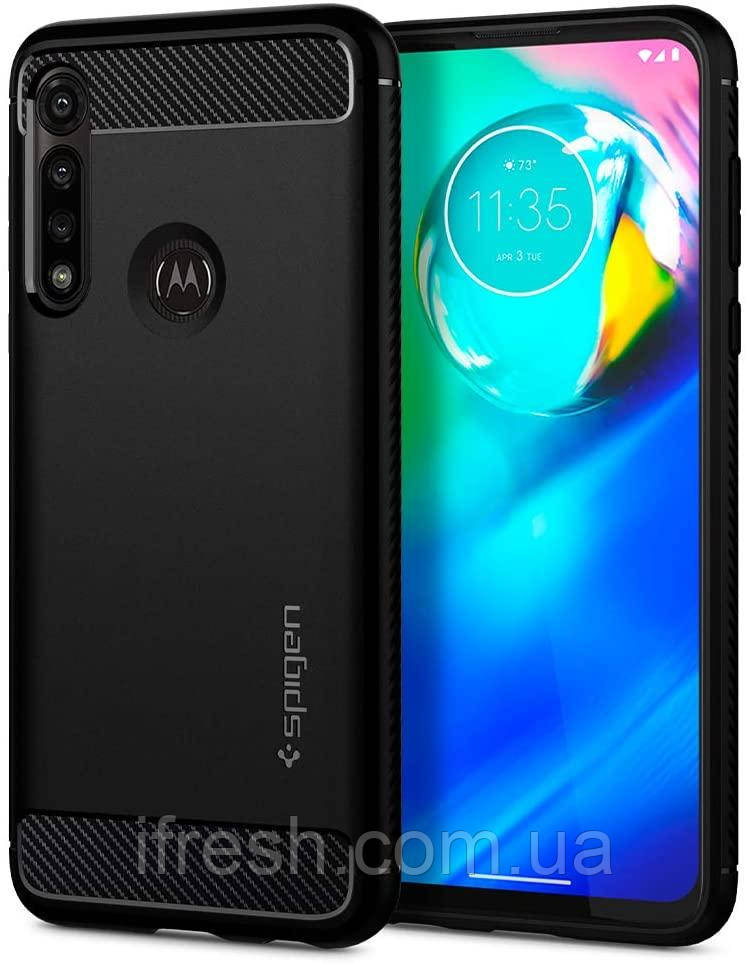 Чохол Spigen для Moto G Power, Rugged Armor Matte Black (ACS01231)