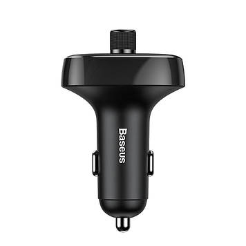 АЗП з FM-трансмітером Baseus T typed S-09 Bluetooth MP3, Tarnish (CCALL-TM01)