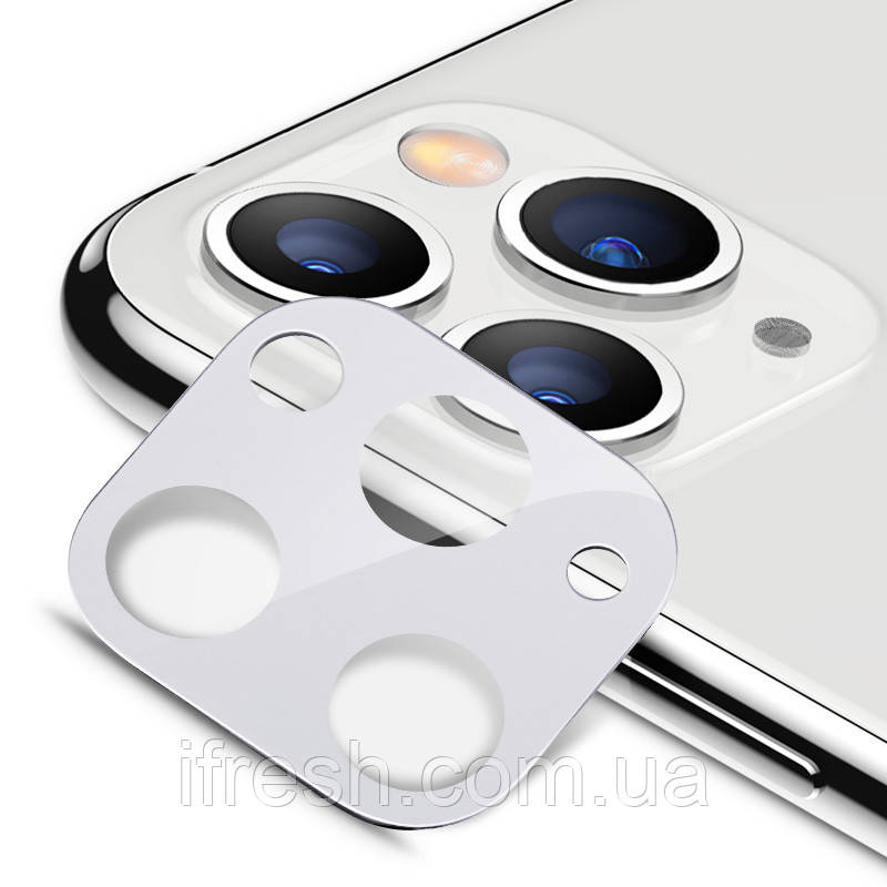 Захисне скло для камери ESR для iPhone 11 Pro/11 Pro Max Fullcover Camera, Silver (3C03195210201)