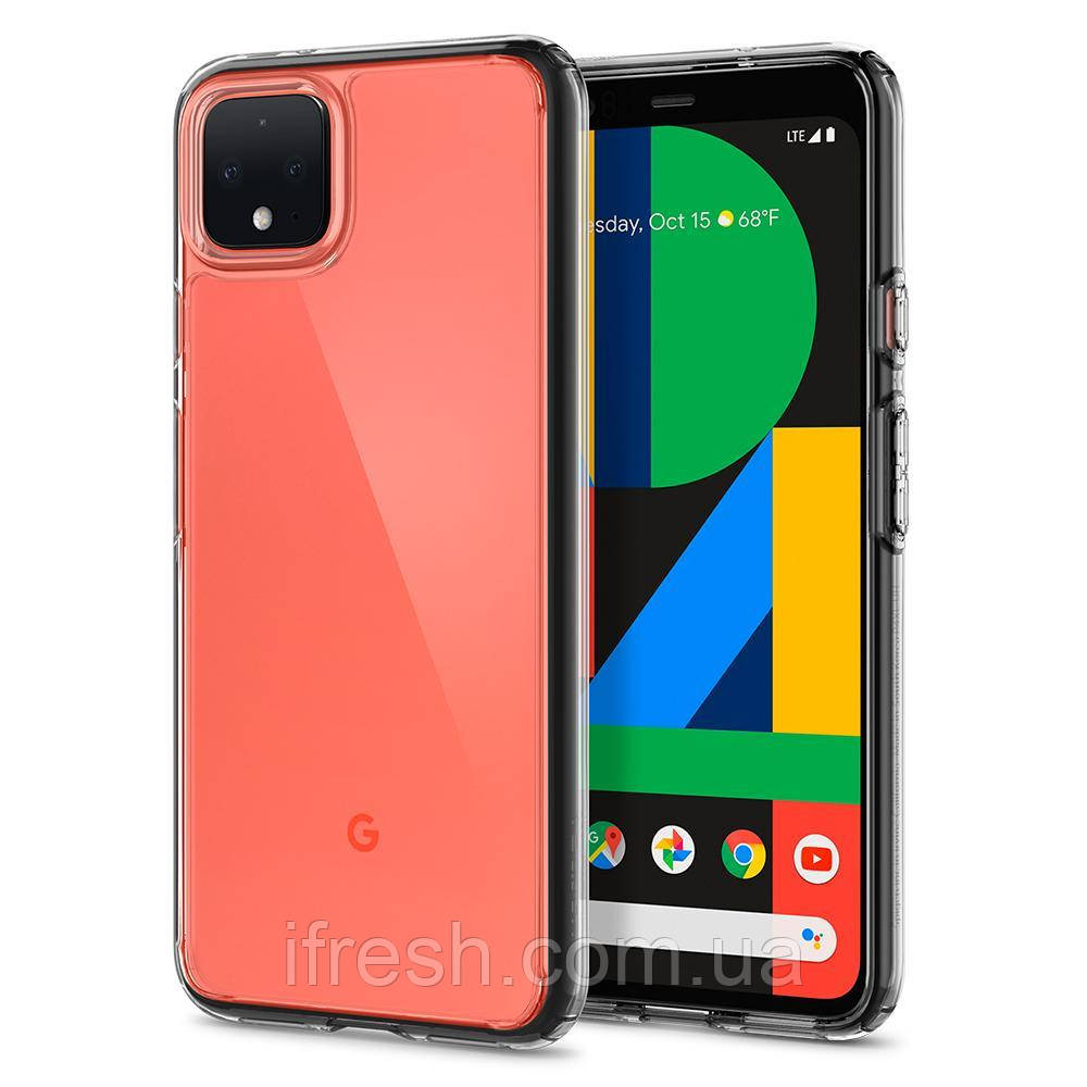 Чохол Spigen для Google Pixel 4XL — Ultra Hybrid, Crystal Clear (F25CS27549)