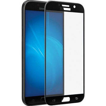 Захисне скло Lion для Samsung Galaxy A3 2017 (A320) 3D Perfect Protection Full Glue, Black
