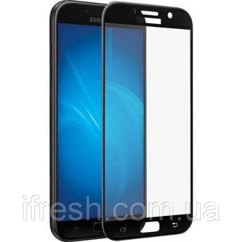 Захисне скло Lion для Samsung Galaxy A3 2017 (A320) 3D Perfect Protection Full Glue, Black, фото 1