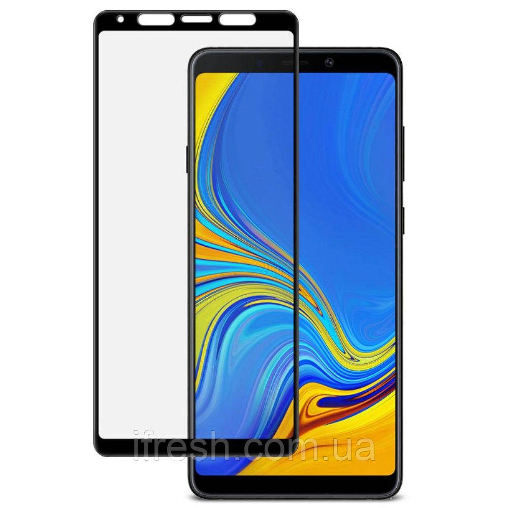 Захисне скло Lion для Samsung Galaxy A9 2018 (A920) 3D Perfect Protection Full Glue, Black, фото 1