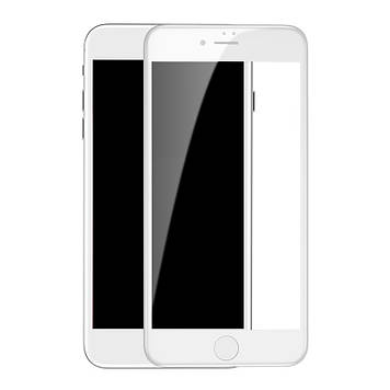 Захисне скло 5D King Kong для iPhone 8 Plus / 7 Plus із захисною сіткою на динамік, White