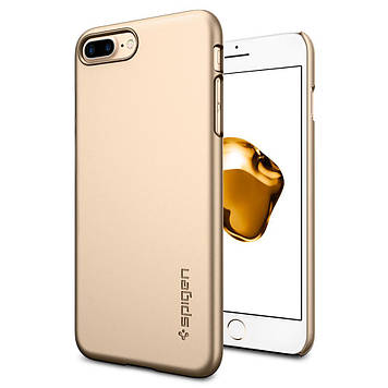 Чохол Spigen для iPhone 8 Plus / 7 Plus Thin Fit, Champagne Gold (043CS20734)