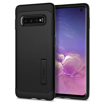 Чохол Spigen для Samsung Galaxy S10 - Slim Armor, Black (605C25384)