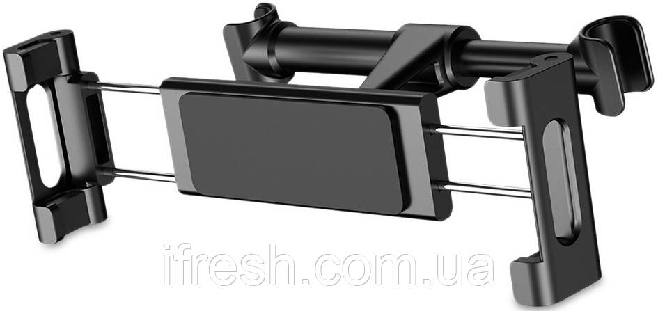 Автотримач для планшета Baseus Backseat Car Mount, Black (SUHZ-01), фото 1