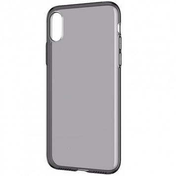 Чехол Baseus для Apple iPhone XS MAX Simple Series, Transparent Black (ARAPIPH65-B01)