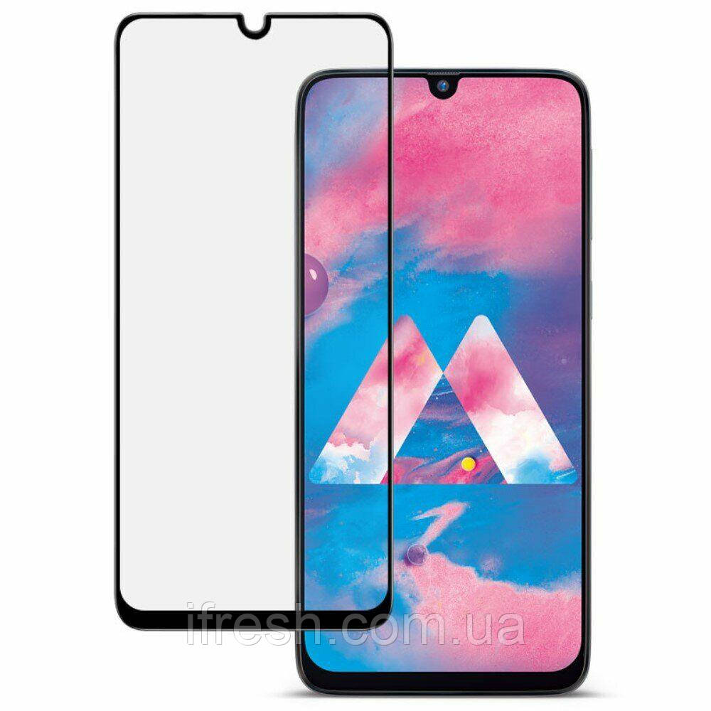 Захисне скло Lion для Samsung Galaxy A30/A50/M30 3D Perfect Protection Full Glue, Black, фото 1