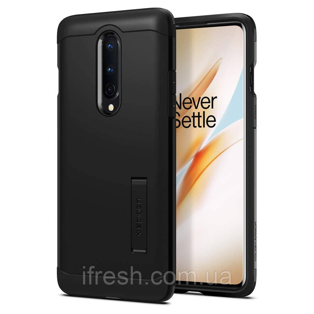 Чохол Spigen для OnePlus 8 Tough Armor, Black (ACS00830), фото 1
