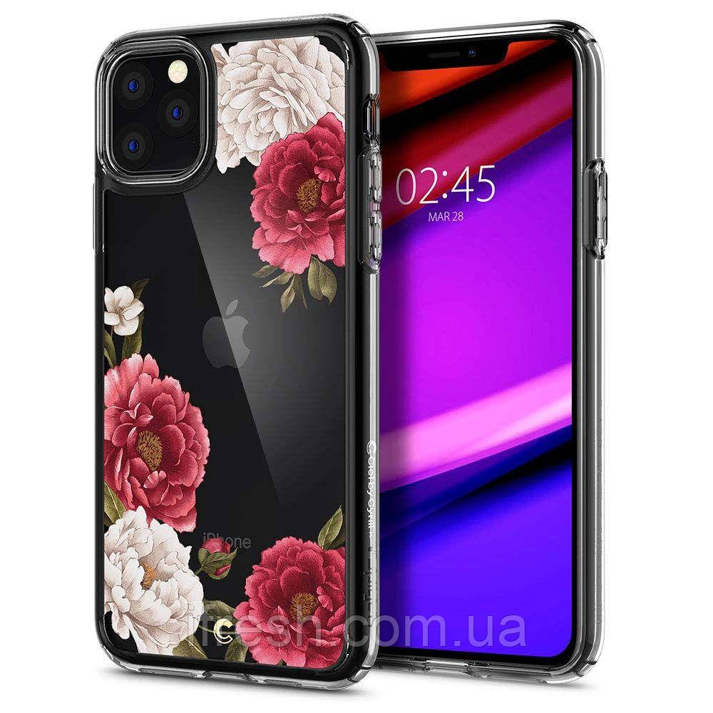 Чохол Spigen для iPhone 11 Pro Ciel, Red Floral (077CS27266), фото 1