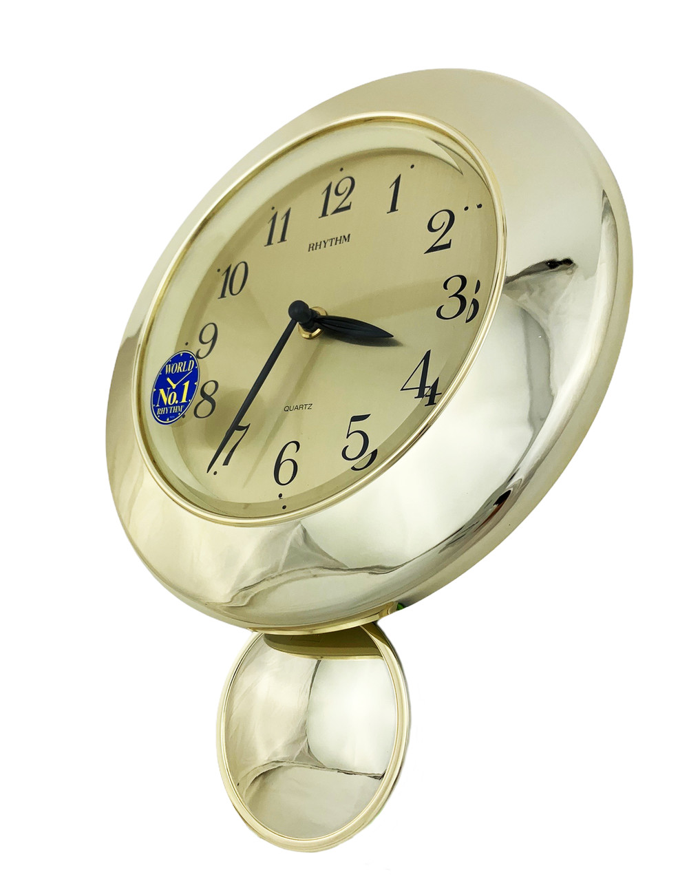 Настінний годинник RHYTHM 4MP726WS18 з маятником, фото 1