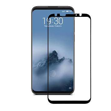Захисне скло Lion для Meizu 16 Plus 3D Perfect Protection Full Glue, Black