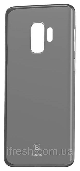 Чехол Baseus для Samsung Galaxy S9 Wing Case, Gray transparent (WISAS9-01)