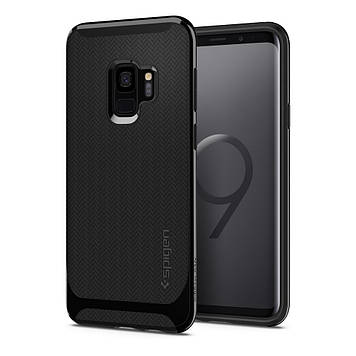 Чохол Spigen для Samsung Galaxy S9 Neo Hybrid, Shiny Black (592CS22855)