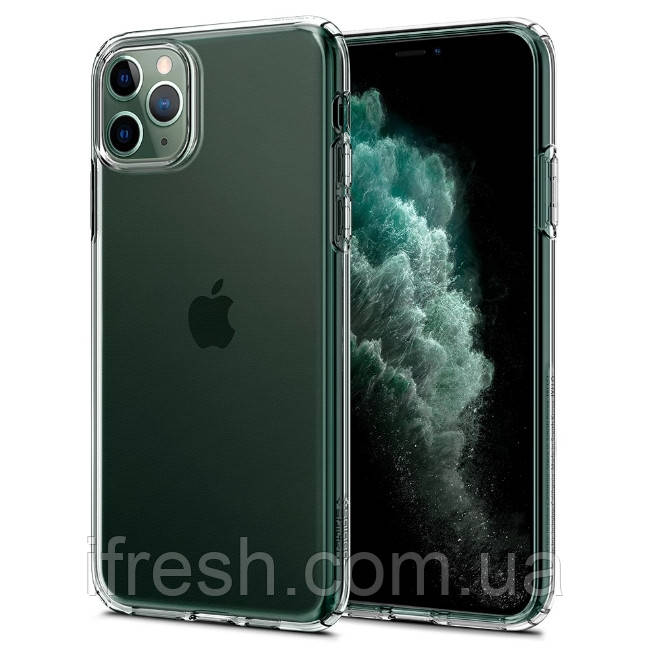 Чохол Spigen для iPhone 11 Pro Liquid Crystal, Crystal Clear (077CS27227)