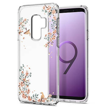 Чохол Spigen для Samsung Galaxy S9 Plus Liquid Crystal Blossom, Nature (593CS22915)