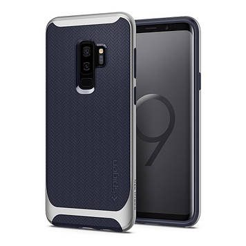 Чохол Spigen для Samsung Galaxy S9 Plus Neo Hybrid, Arctic Silver (593CS22945)