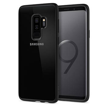 Чохол Spigen для Samsung Galaxy S9 Plus Ultra Hybrid, Matte Black (593CS22924)