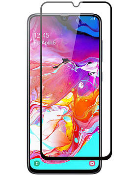 Захисне скло Lion для Samsung Galaxy A70 3D Perfect Protection Full Glue, Black