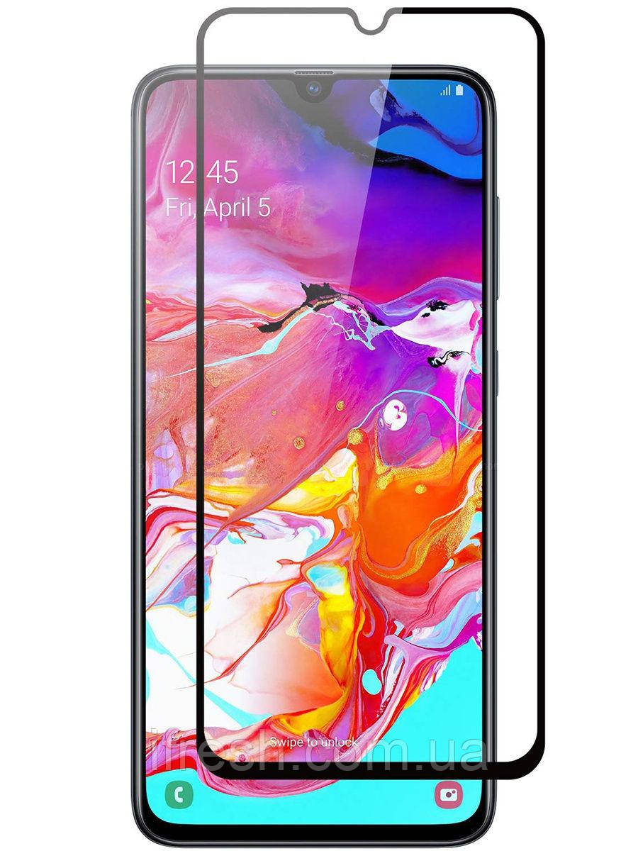 Захисне скло Lion для Samsung Galaxy A70 3D Perfect Protection Full Glue, Black, фото 1