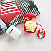 Чохол для AirPods 2/1 series, Iron Man Marvel 3D, силіконовий, фото 3