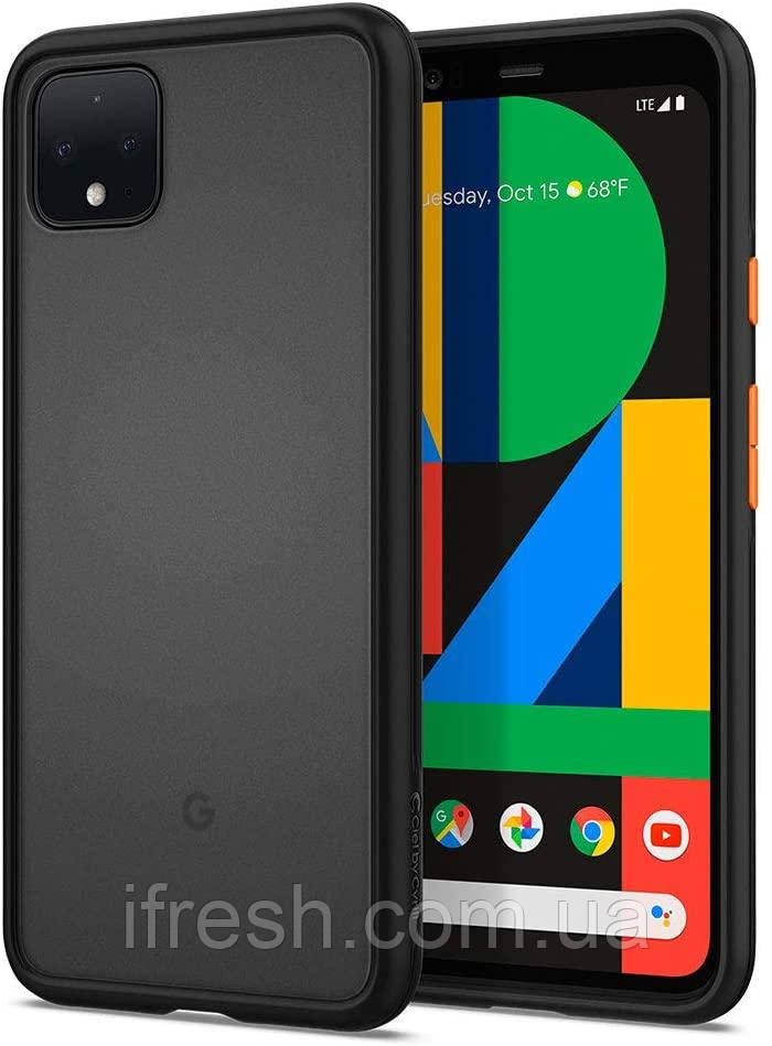 Чехол Spigen для Google Pixel 4 XL - Color Brick - Black, Ciel by CYRILL (F25CS27565)