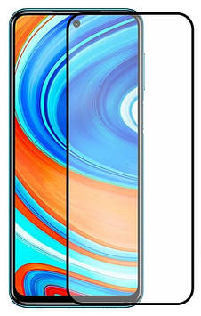 Захисне скло Lion для Xiaomi Redmi Note 9 Pro 3D Perfect Protection Full Glue, Black