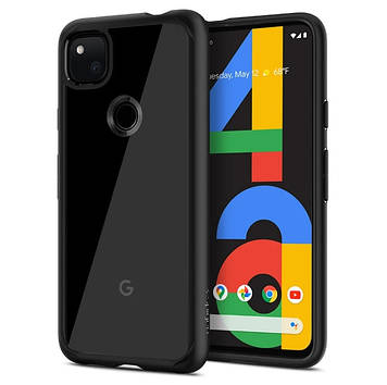 Чохол Spigen для Google Pixel 4a - Hybrid Ultra, Matte Black (ACS01013)